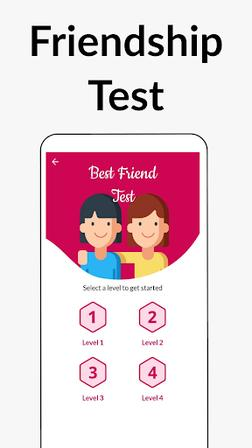 Enjoy Interactive Quiz Results on BFF Test