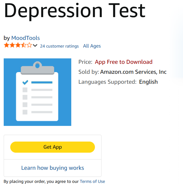A Quick and Science-Based Tool for Mental Health Awareness
