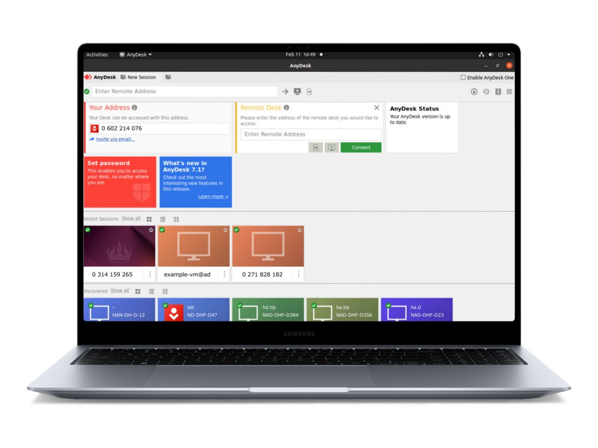 Seamless Remote Control via AnyDesk From Anywhere