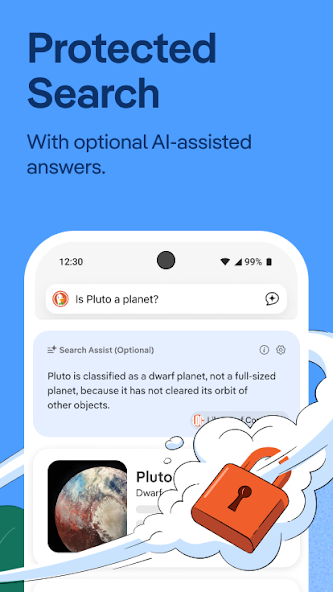 Search the Web Without Tracking