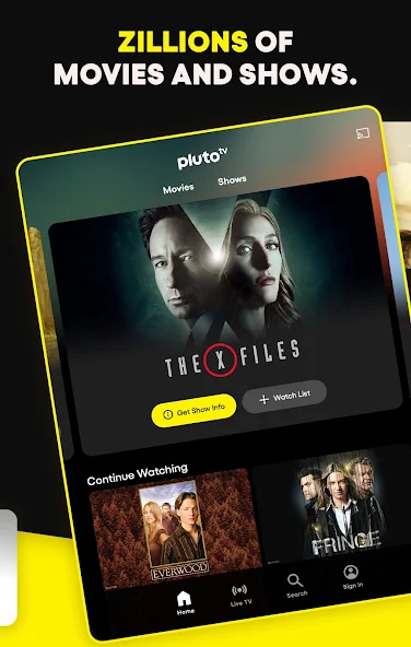 A Universe of Free Movies and Shows
