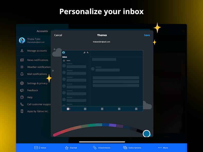 Customizing Your AOL Mail Experience