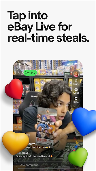 Enhance the Shopping Experience with eBay Live: The Real time Shopping Event